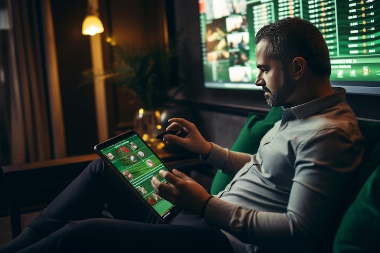 Aplikasi betsaga tersedia di Android dan melalui browser mobile untuk iOS dengan antarmuka yang responsif